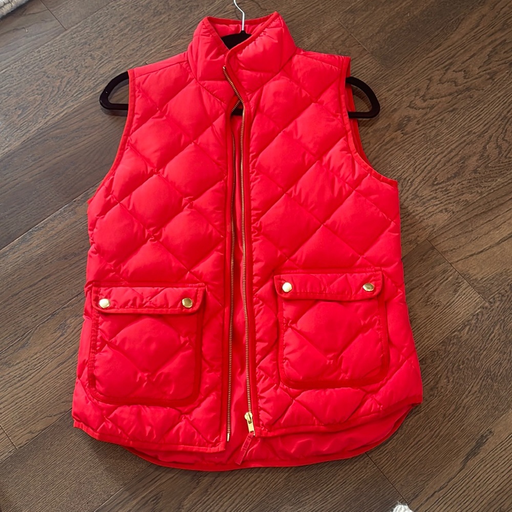 J. Crew Quilted Vest Size XS